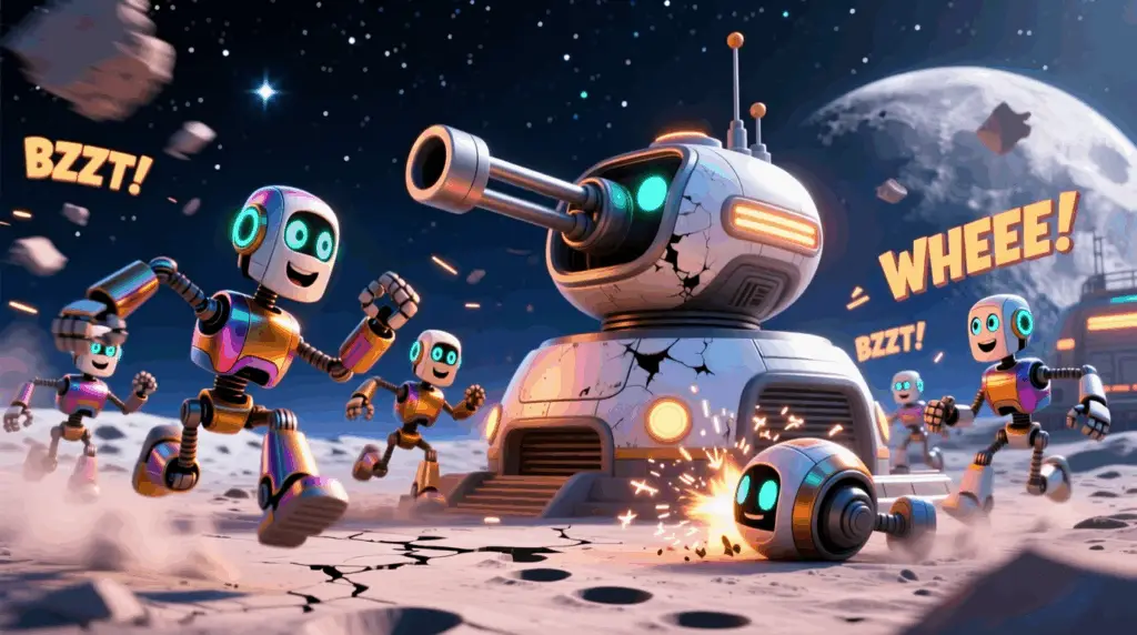 Сгенерированная обложка игры 2077